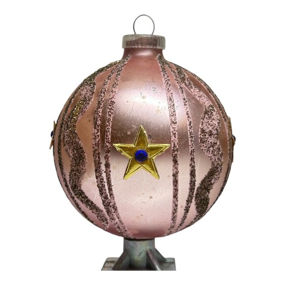 6 West Germany Glass Christmas tree ornaments by Lanissa mid-century vintage - Picture 4 of 16